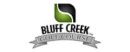Bluff Creek Golf Course logo.