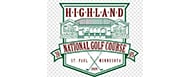 Highland National Golf Course logo.