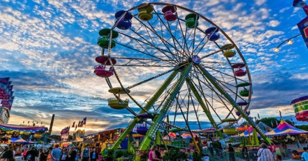 Ferris wheel at Minnesota State Fair.