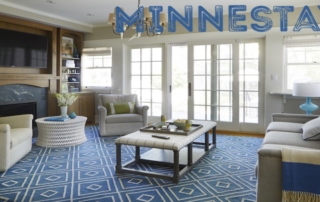 Vacation home living room.